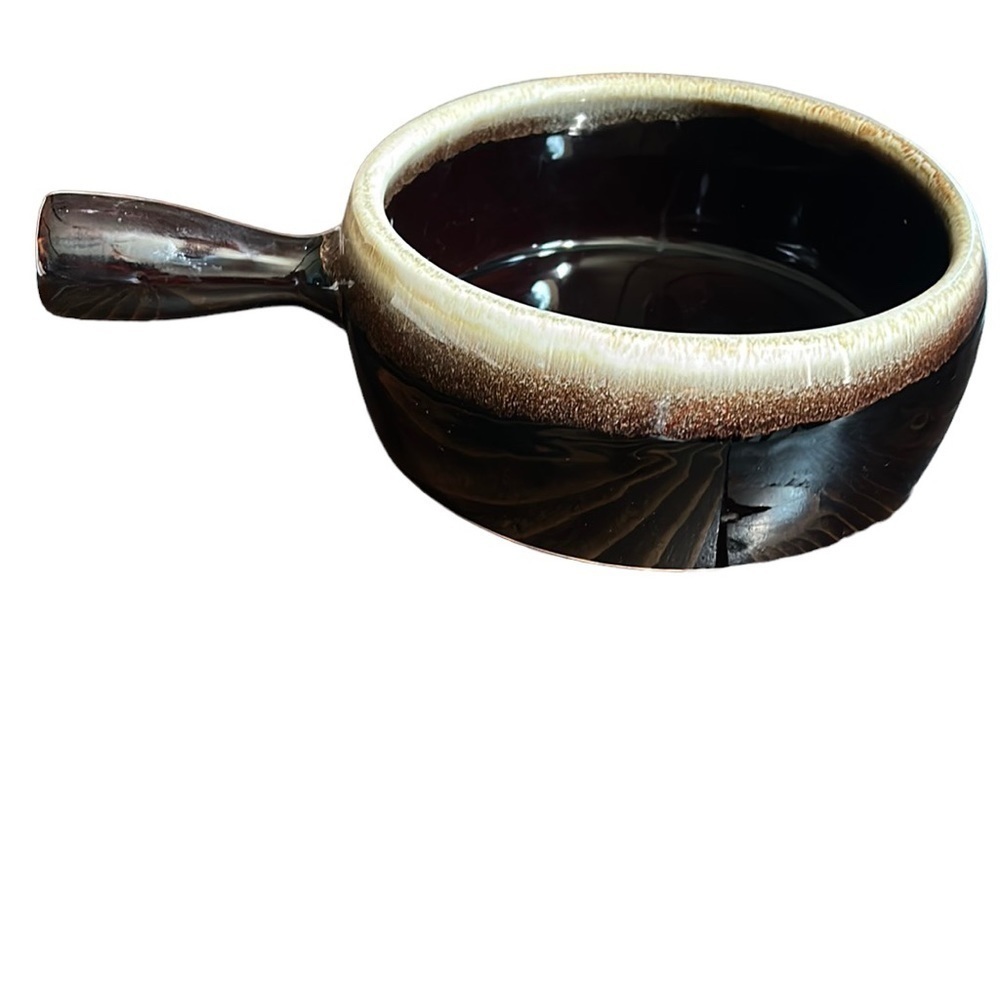 VINTAGE Pfaltzgraff USA 1 Qt Brown Drip
Casserole Dish